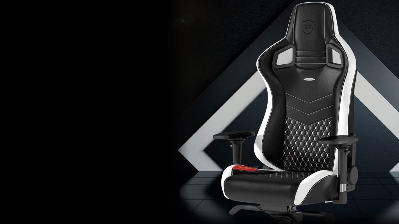 Ghế Gamer Noblechairs EPIC Limited Real Leather Black (Ultimate Chair Germany) có thiết kế đặc biệt